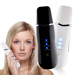Aparat Cosmetic Skin Scrubber, Peeling Exfoliator Facial, Multi-Functional Face Lifting Beauty Machine, White, Perfect