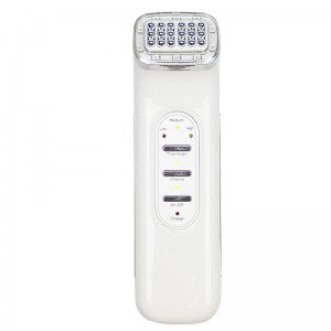 Aparat Dot MAtrix Cosmetic Anti-Aging, Lifting RF Radio Frecventa cu Ultrasunete si Dispozitiv de Slabire a corpului, Indepartarea ridurilor, Alb